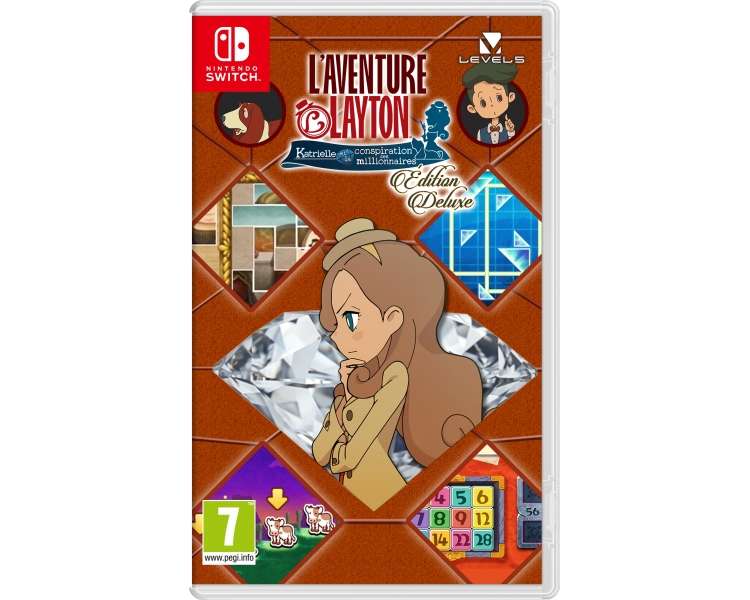 Layton's Mystery Journey: Katrielle and the Millionaries Conspiracy (Deluxe Edition)