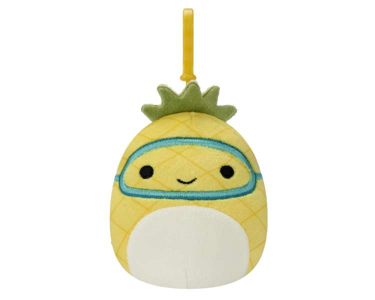 Squishmallows - Asst 9 cm P15 Clip On - Maui the Pineapple