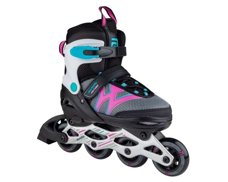 Skatelife - Inline Skates Adjustable - Black/Pink (Size 30-33) (SKL-SKA-0064)