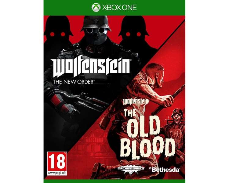 Wolfenstein Double Pack, The New Order and The Old Blood, Juego para Consola Microsoft XBOX One