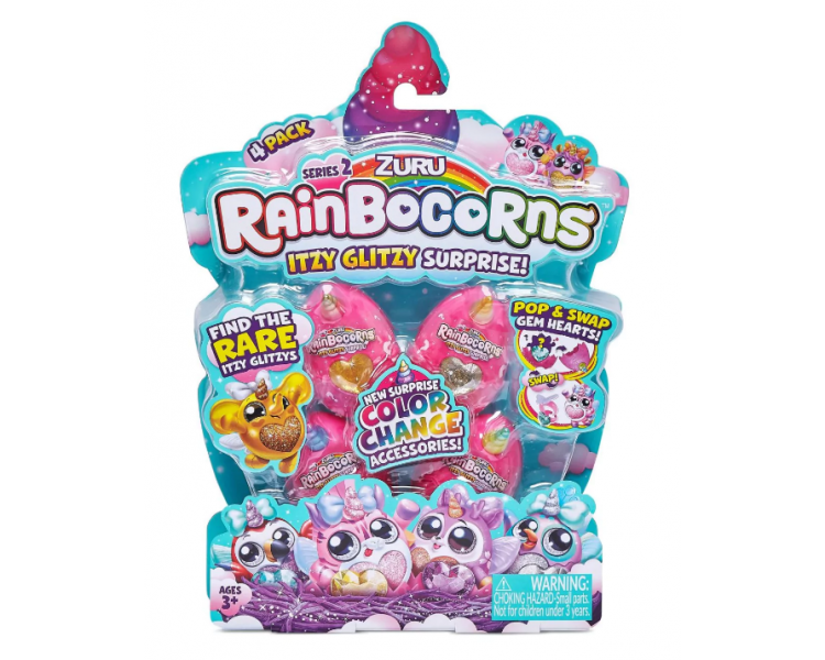 Rainbocorns - Itzy Glitzy Surprise - S2 - 4PK - (9240)