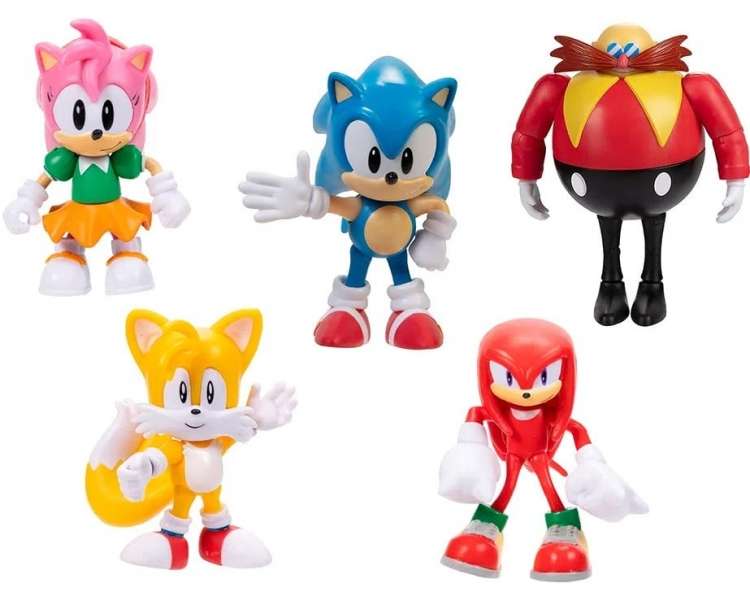 Sonic - Pack de 5 Figuras de 2.5 pulgadas (414524)