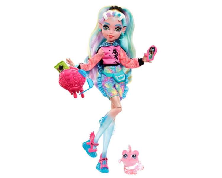 Monster High - Doll with Pet - Lagoona (HHK55)