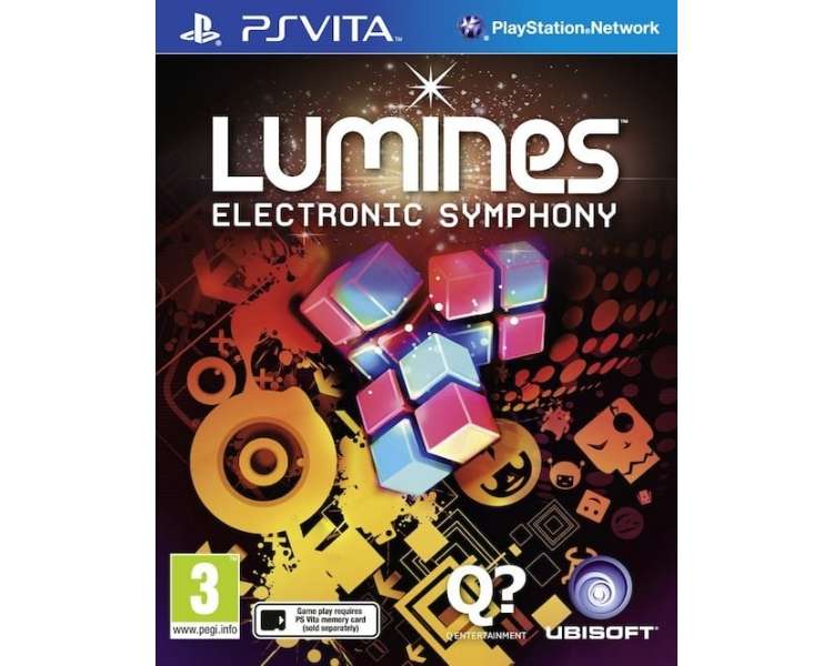 Lumines: Electronic Symphony, Juego para Consola Sony PlayStation Vita