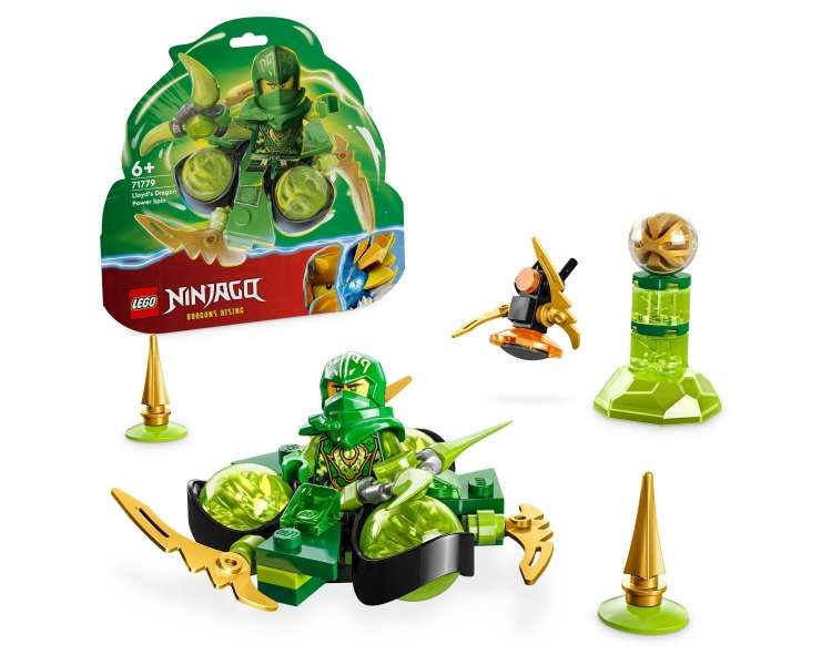 LEGO Ninjago, El giro del poder del dragón de Lloyd Spinjitzu (71779)