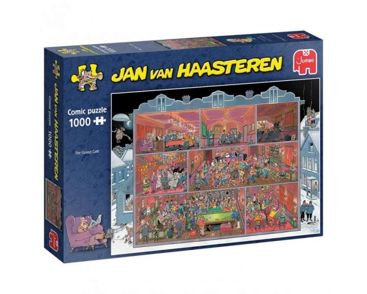 Jan Van Haasteren - The Grand Cafe - 1000 Piece Puzzle (81919)