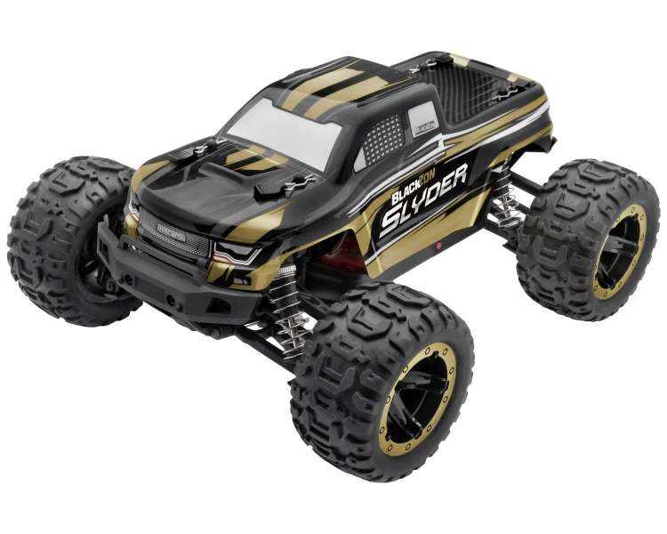 BLACKZON - Slyder MT 1/16 4WD Electric Monster Truck - Gold (540101)