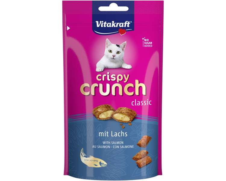 Vitakraft - Crispy Crunch with salmon