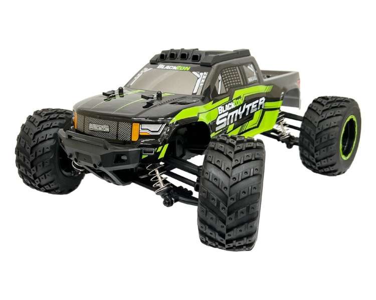 BLACKZON - Smyter MT 1/12 4WD Electric Monster Truck - Green (540110)