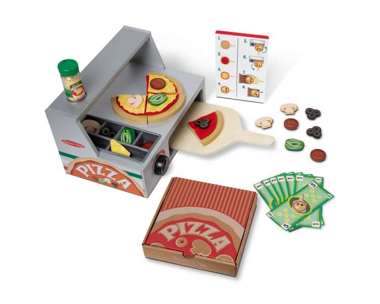 Melissa and Doug - Top & Bake Pizza Counter (9465)