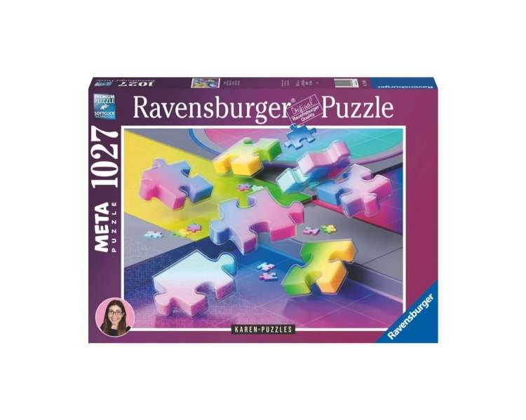 Rompecabezas Ravensburger - Gradiente Cascade 1000 Piezas - (10217498)