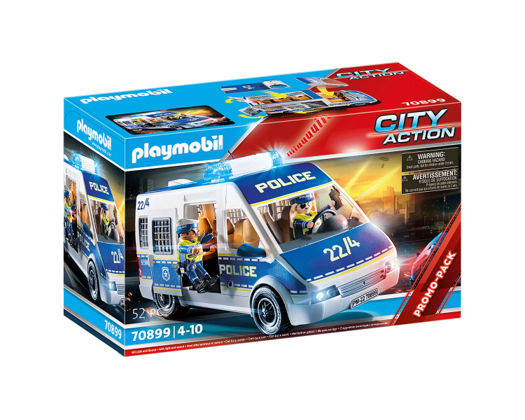 Playmobil - Police Van with Lights and Sound (70899)