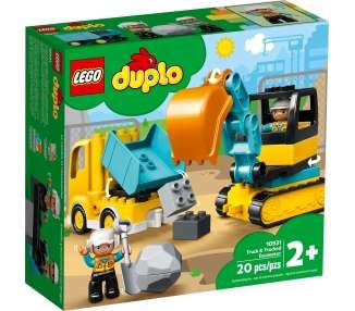 LEGO Duplo - Truck & Tracked Excavator (10931)