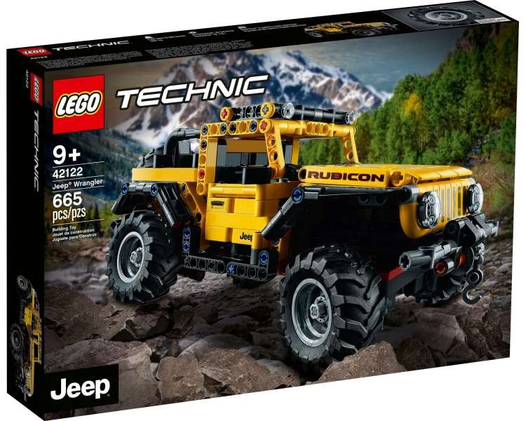 LEGO Technic, Jeep Wrangler (42122)_x000D_
LEGO Technic, Jeep Wrangler (42122)