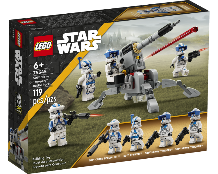 LEGO Star Wars, Batalla del pack de soldados clones 501st™ 75345