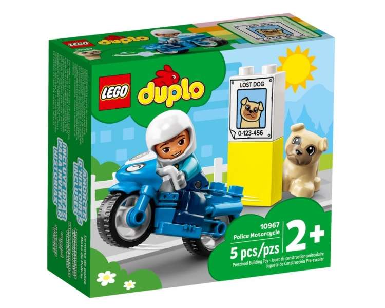 LEGO Duplo, Motocicleta de Policía (10967)