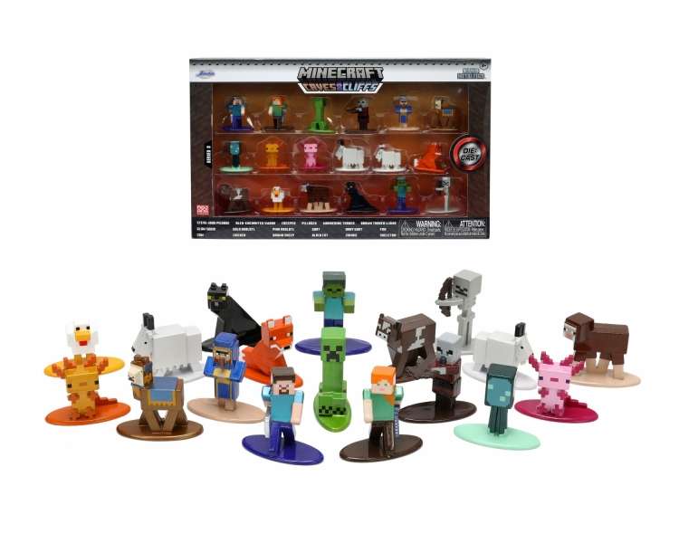 Jada - Minecraft - Multi Pack Nano Figures (Wave 8) (253265008)