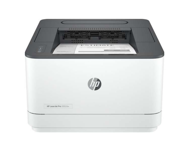 Impresora láser monocromo hp laserjet pro 3002dw/ wifi/ dúplex/ blanca