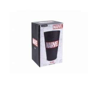 Marvel Logo Glass