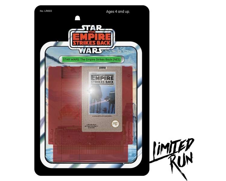 Star Wars: The Empire Strikes Back - Classic Edition (Limited Run) Juego para NES