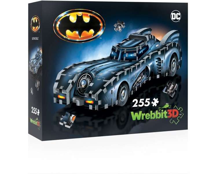 Rompecabezas Wrebbit 3D - DC Comics - Batmobile (40970044)