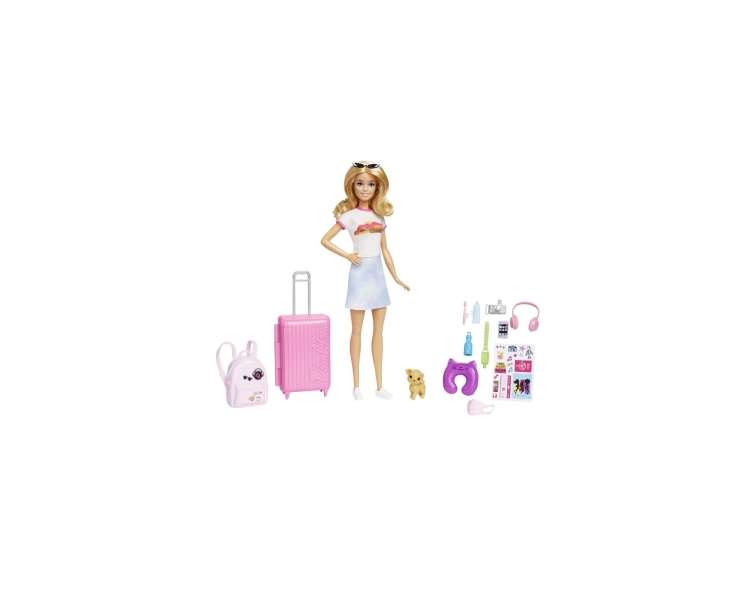 Barbie -Travel Set With Puppy (HJY18)