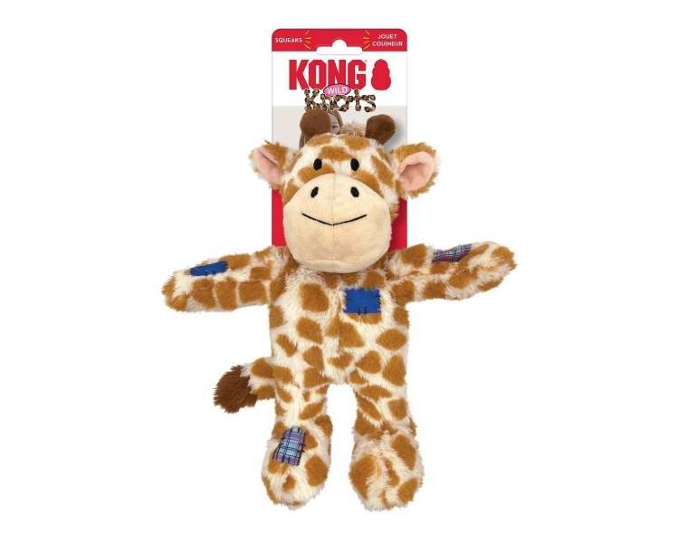 KONG - Wild Knots Giraffe Squeak Toy M/L (634.7372)