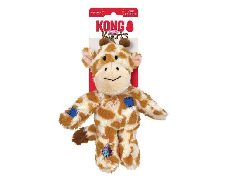 KONG - Wild Knots Giraffe Squeak Toy S/M (634.7370)