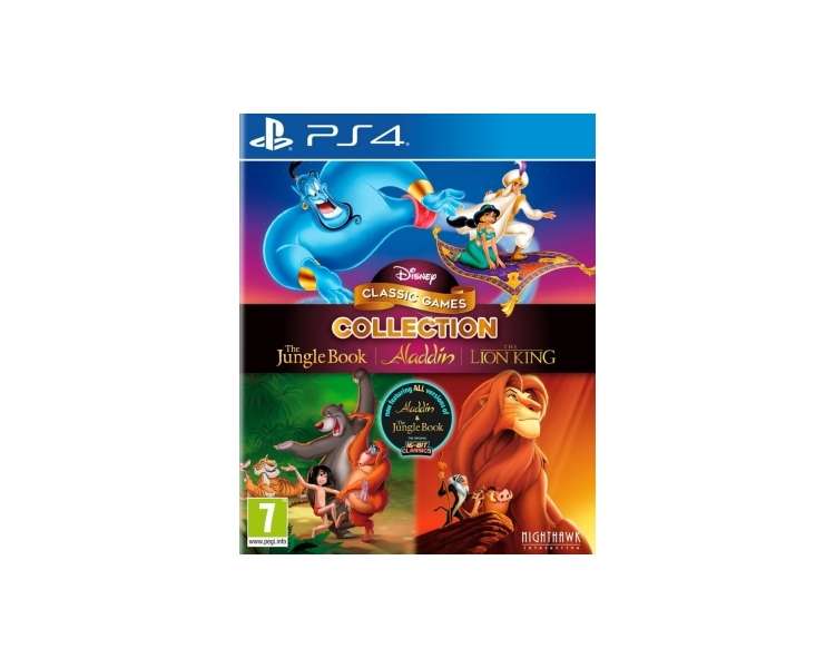 Disney Classic Collection The Jungle Book Aladdin & The Lion King Juego para Consola Sony PlayStation 4 , PS4