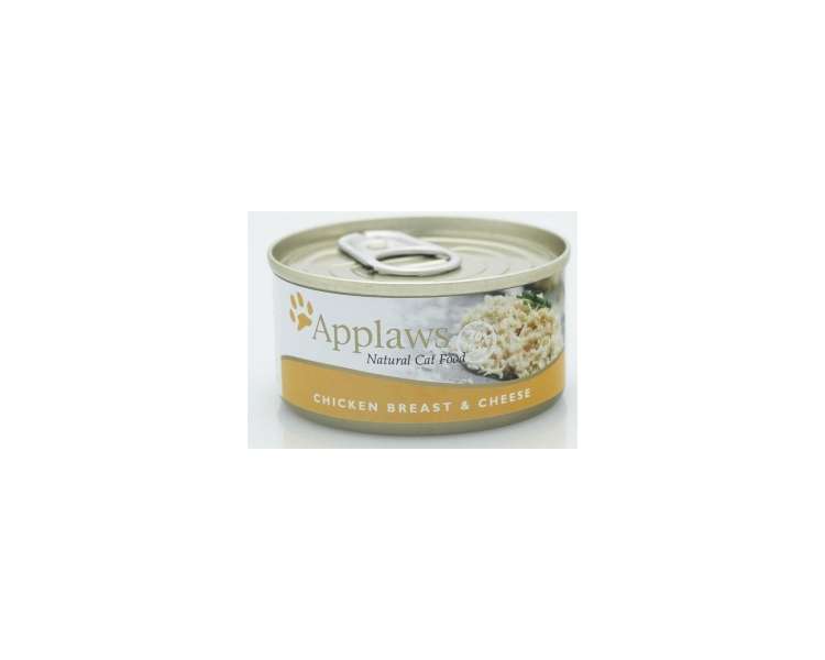 Applaws - 24 x Wet Cat Food 70 g - Chicken & Cheese