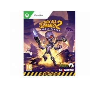 Destroy All Humans! 2, Reprobed Juego para Consola Microsoft XBOX One, PAL ESPAÑA