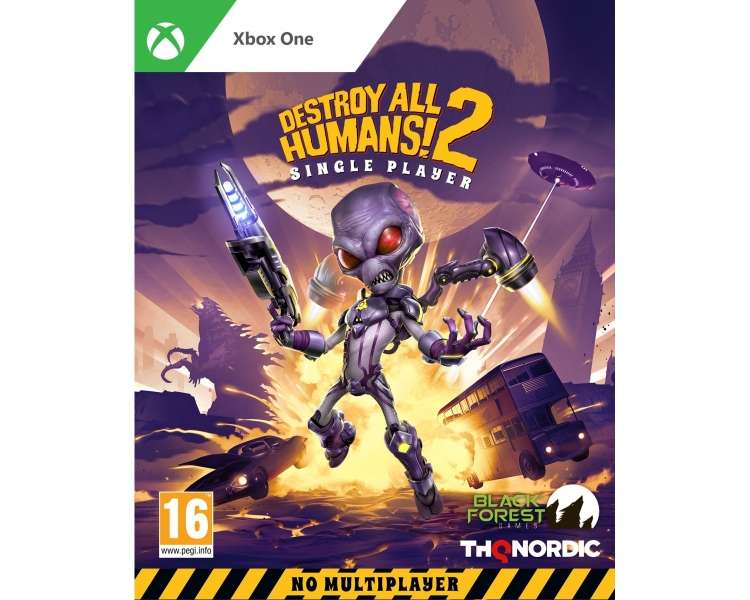 Destroy All Humans! 2, Reprobed Juego para Consola Microsoft XBOX One, PAL ESPAÑA