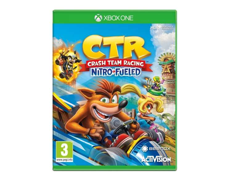 Crash Team Racing Nitro-Fueled Juego para Consola Microsoft XBOX One