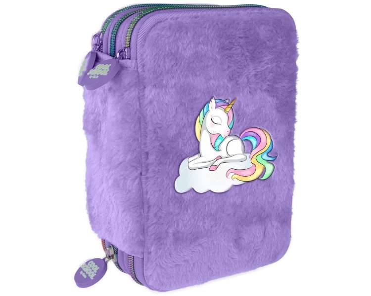 Tinka - Triple Pencilcase - Unicorn (8-803705)