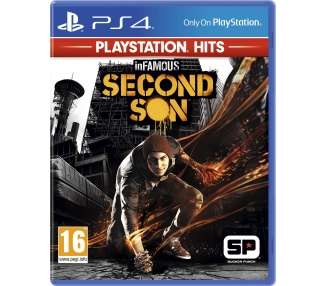 inFAMOUS: Second Son (Playstation Hits) Juego para Consola Sony PlayStation 4 , PS4