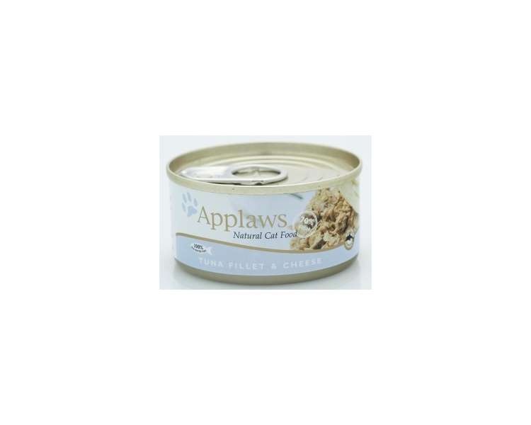 Applaws - 24 x Wet Cat Food 156 g - Tuna & Cheese