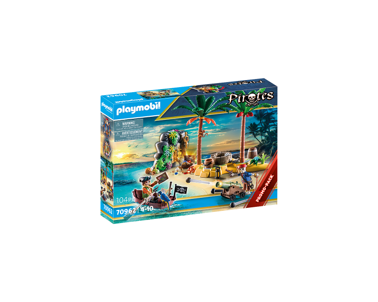 Playmobil - Pirate Treasure Island with Skeleton (70962)