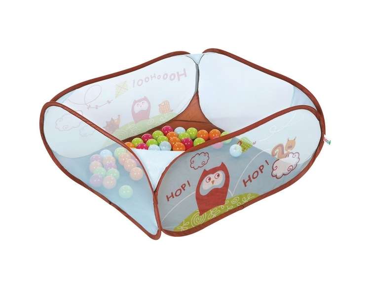 Ludi - Play pen with balls - Owl - LU2836