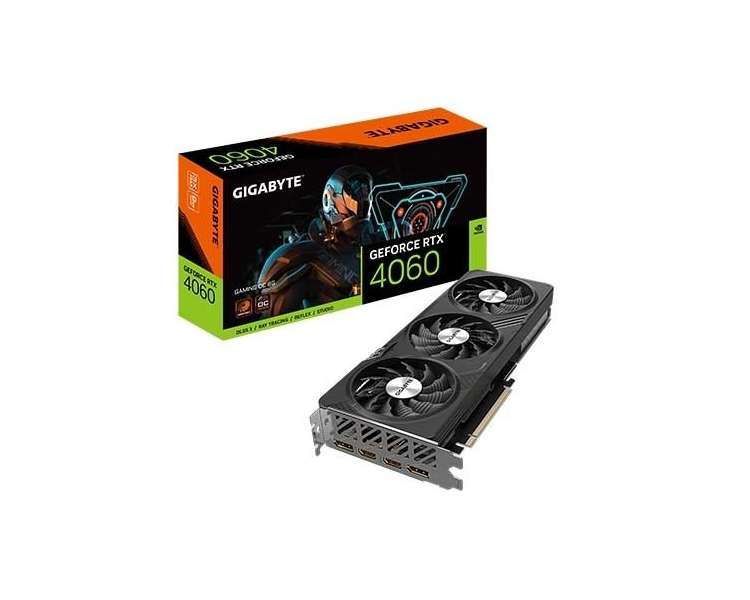 VGA GIGABYTE RTX 4060 GAMING OC 8GB GDDR6