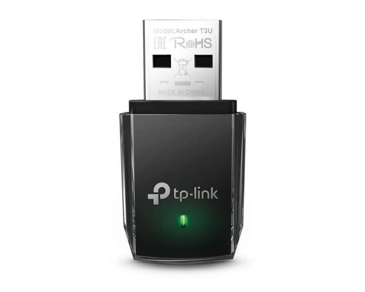 Mini adaptador usb - wifi tp-link archer t3u ac1300/ 1300mbps