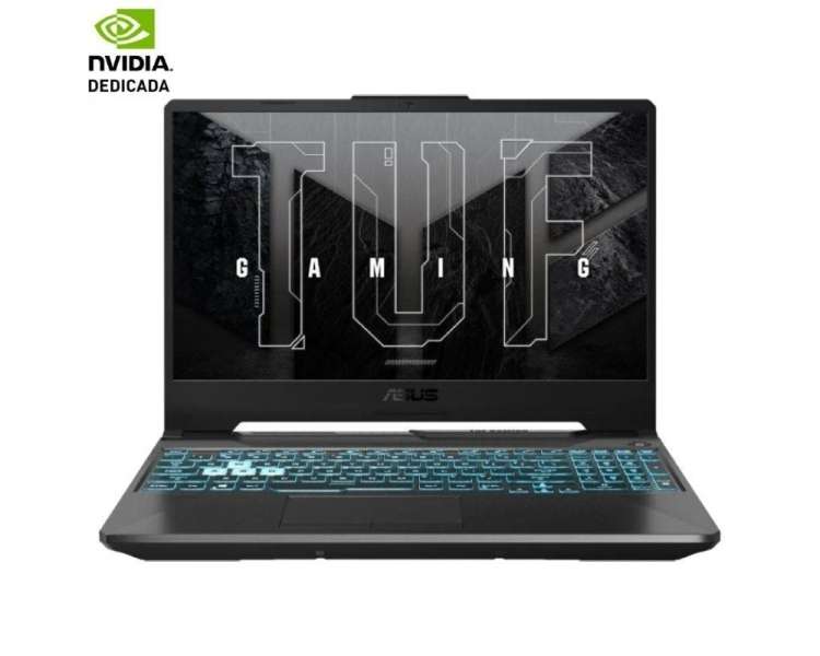 Portátil gaming asus tuf f15 tuf506hf-hn012 intel core i5-11400h/ 16gb/ 512gb ssd/ geforce rtx 2050/ 15.6'/ sin sistema