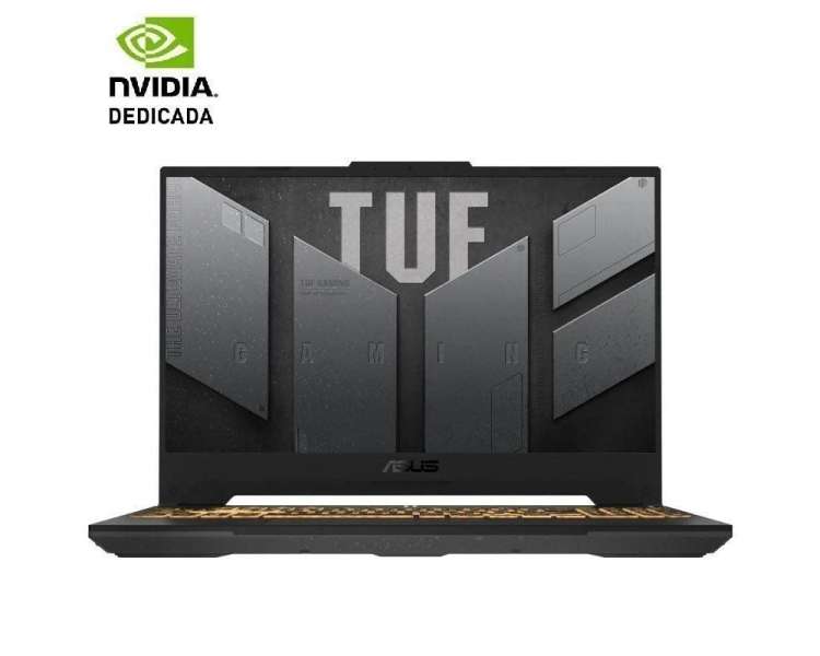 Portátil gaming asus tuf f15 tuf507zu4-lp110 intel core i7-12700h/ 16gb/ 512gb ssd/ geforce rtx 4050/ 15.6'/ sin sistema