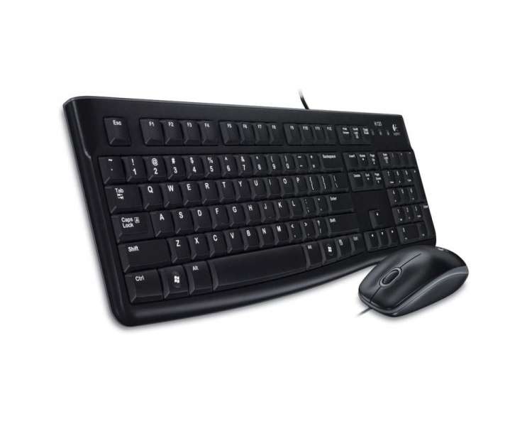 Teclado y ratón logitech desktop mk120