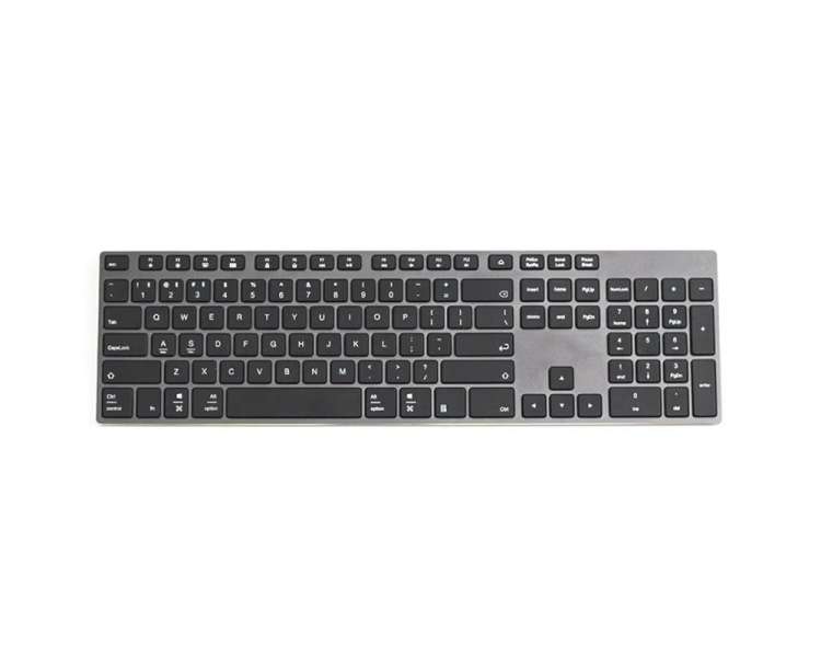 Teclado inalámbrico por bluetooth subblim 3ade301 advance extended/ gris