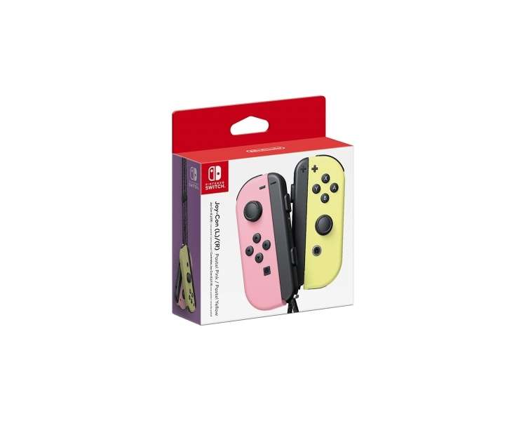 Joy Con Pair Pastel Pink/Pastel Yellow