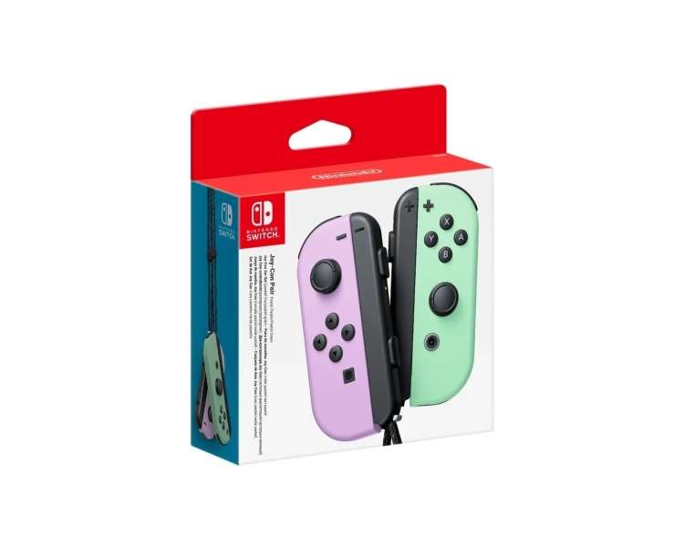 Joy Con Pair Pastel Purple/Pastel Green Juego para Consola Nintendo Switch