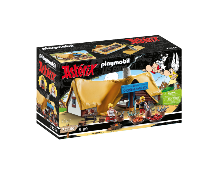 Playmobil - Asterix: Cabaña de Unhygienix (71266)