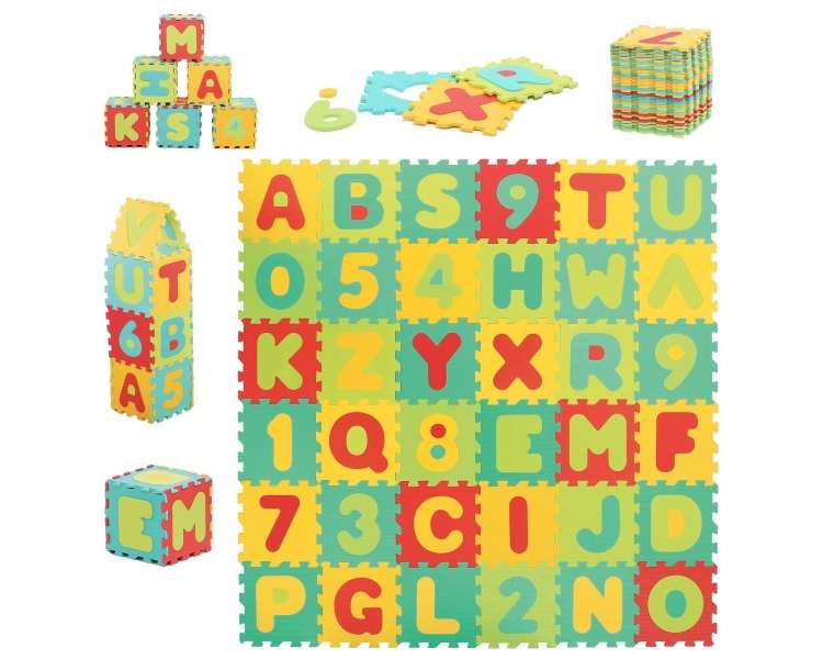 Ludi - Play mat with letters - Big - LU10009