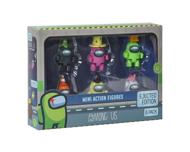 Among Us - Mini Action Figures 6 pcs in deluxe box - N2