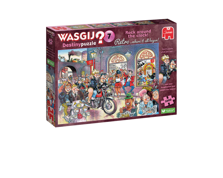 Wasgij - Retro Destiny - N7 Rock around the clock (1000 pieces) (JUM0017)